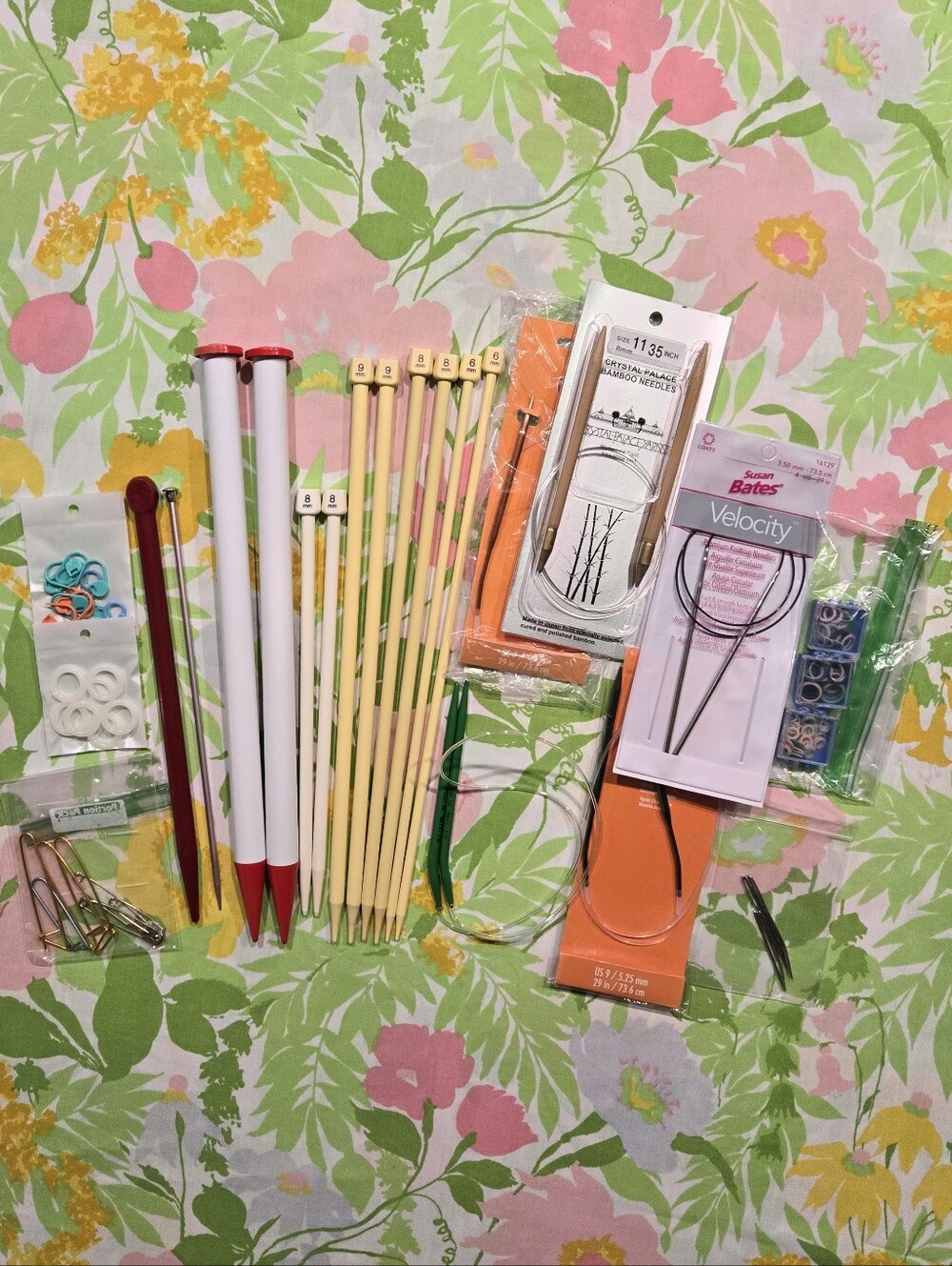 Knitting Needles And Notions Lot